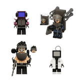 Skibidi Toilet Minifigures Set