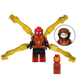 Wild Black Panther Spider-Man & Iron Man Minifigures Set