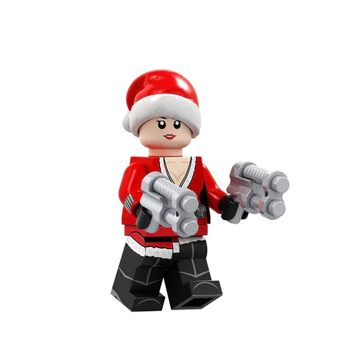 Christmas Black Widow Minifigure