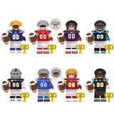 NFL Football Minifigures Set