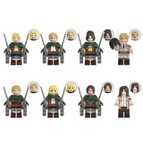 Attack on Titan Minifigures Set