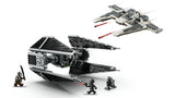 Star Wars Mandalorian Fang Fighter vs TIE Interceptor