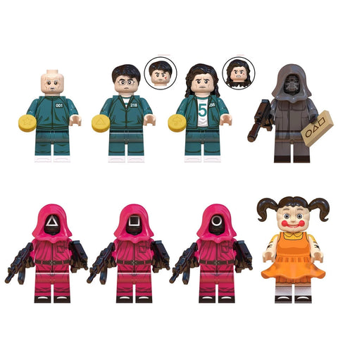 Squid Games Minifigures Set