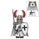 Medieval Crusader Teutonic Hospital Minifigures Set