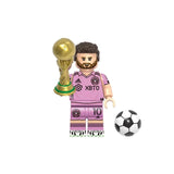 Soccer Player Minifigures Set