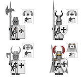 Medieval Crusader Teutonic Hospital Minifigures Set
