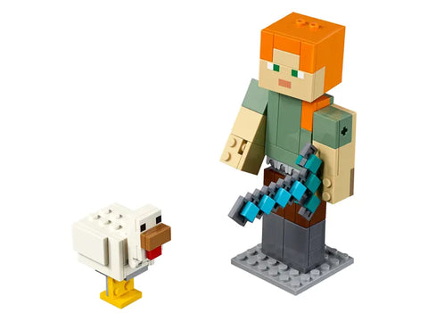 Alex BigFig with Chicken