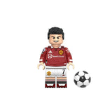 Soccer Player Minifigures Set