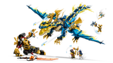 Elemental Dragon vs. The Empress Mech