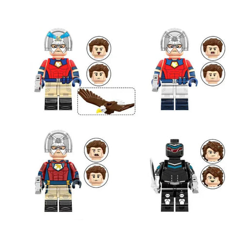 Peacemaker Minifigures Set