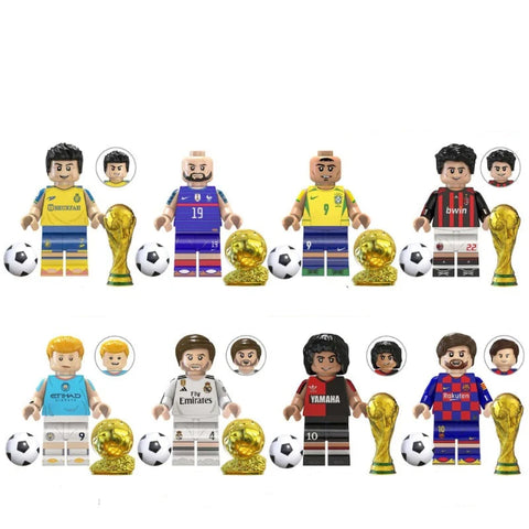 Soccer Star Minifigures Set