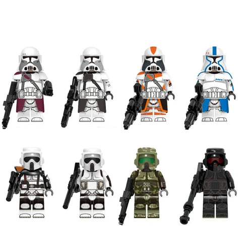 Star Wars Clones/Troopers Minifigures Set