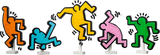 Keith Haring – Dancing Figures