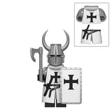 Medieval Crusader Teutonic Hospital Minifigures Set