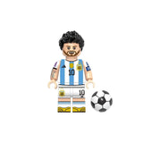 Soccer Player Minifigures Set