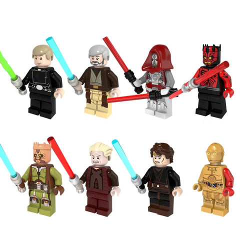 Star Wars Sith/Jedi Master Minifigures Set