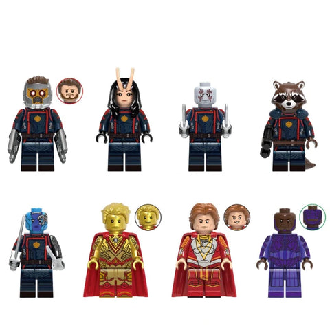 Guardians of the Galaxy Minifigures Set