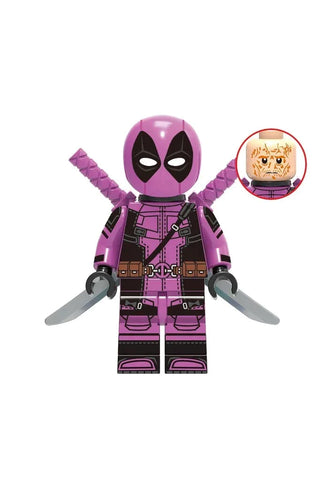 Pink Deadpool Minifigure