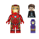 Wild Black Panther Spider-Man & Iron Man Minifigures Set