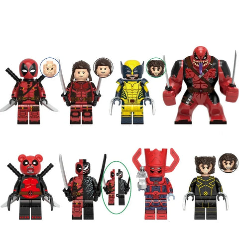 Deadpool/Wolverine Minifigures Set