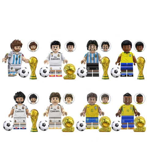 Soccer Star Minifigures Set