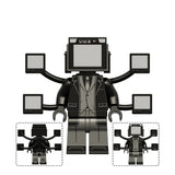 Skibidi Toilet Minifigures Set