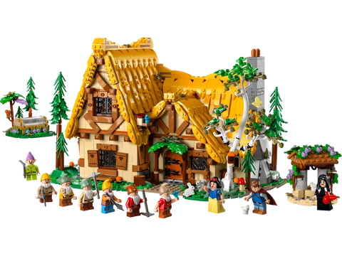 Disney Snow White and the Seven Dwarfs' Cottage