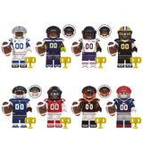 NFL Football Minifigures Set