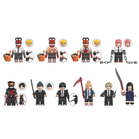 Chainsaw Man Minifigures Set