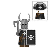 Medieval Crusader Teutonic Hospital Minifigures Set