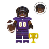 NFL Football Minifigures Set