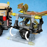 Jurassic World Pyroraptor & Dilophosaurus Transport
