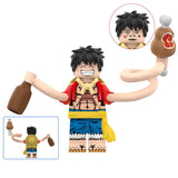 One Piece Luffy Minifigures Set