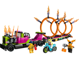 Stunt Truck & Ring of Fire Challenge