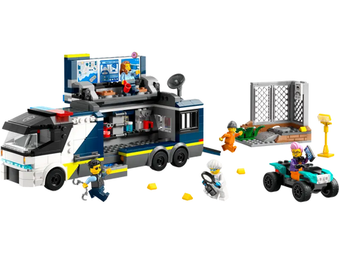 City Police Mobile Crime Lab Truck