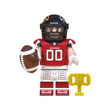 NFL Football Minifigures Set