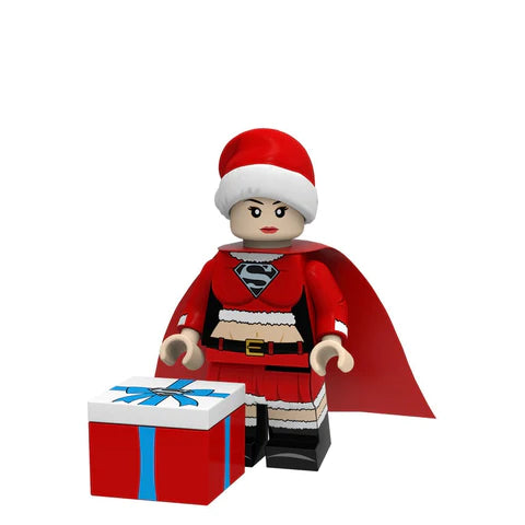 Christmas Supergirl Minifigure