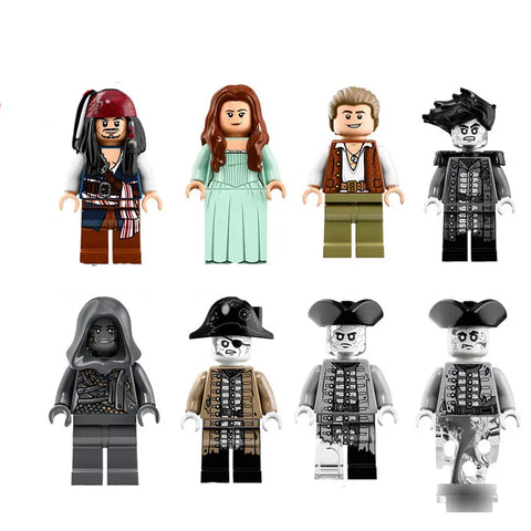 Pirates Of The Caribbean Minifigures Set