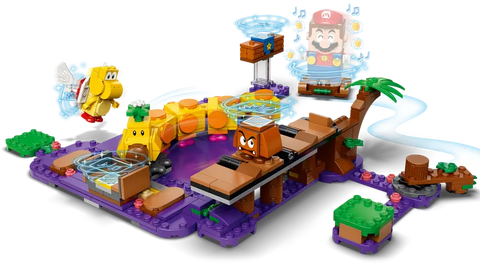 Super Mario Wiggler’s Poison Swamp