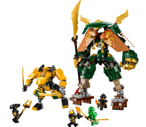 Lloyd and Arin's Ninja Team Mechs