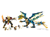 Elemental Dragon vs. The Empress Mech