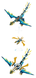 Elemental Dragon vs. The Empress Mech