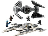 Star Wars Mandalorian Fang Fighter vs TIE Interceptor