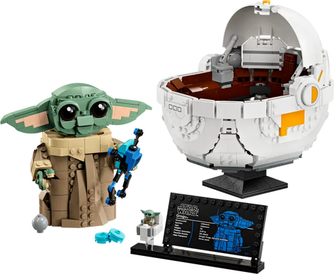 Grogu with Hover Pram