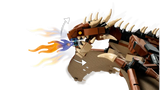 Harry Potter Hungarian Horntail Dragon