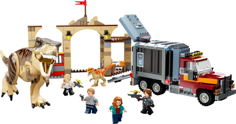 Jurassic World T. rex & Atrociraptor Dinosaur Breakout
