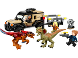 Jurassic World Pyroraptor & Dilophosaurus Transport
