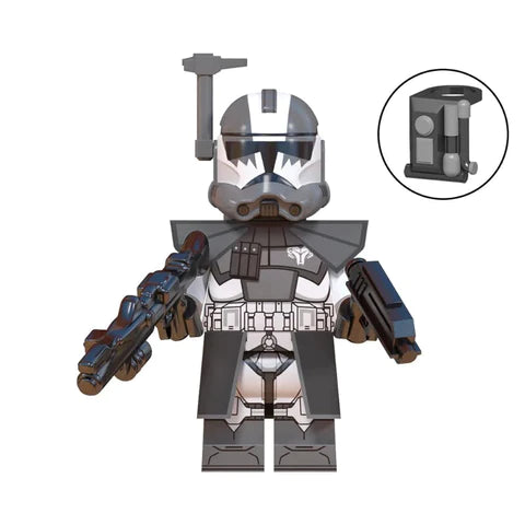 Wolfpack Clone Trooper Captain Minifigure