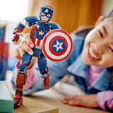 Captain America Construction Figure
