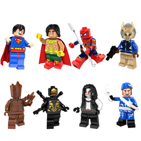 Wild DC/Marvel Minifigures Set